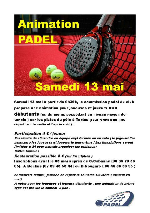animation padel