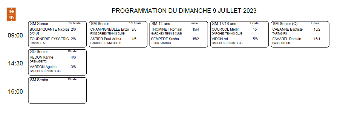 programmation0907